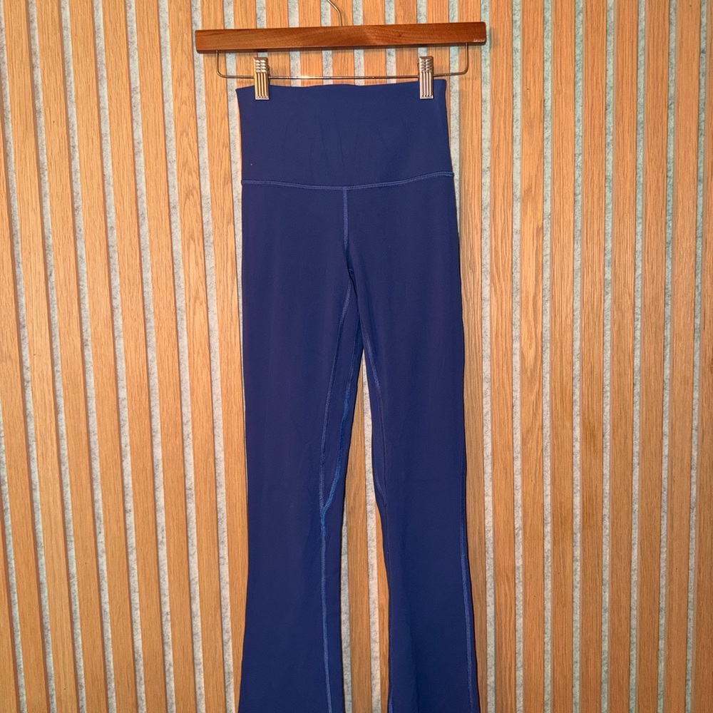 Lululemon Royal Blue Mini Flare Leggings